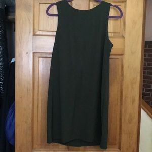Hunter green short dress